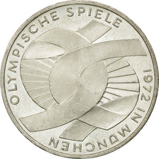 Coin, GERMANY - FEDERAL REPUBLIC, 10 Mark, 1972, Hambourg, MS(60-62), Silver