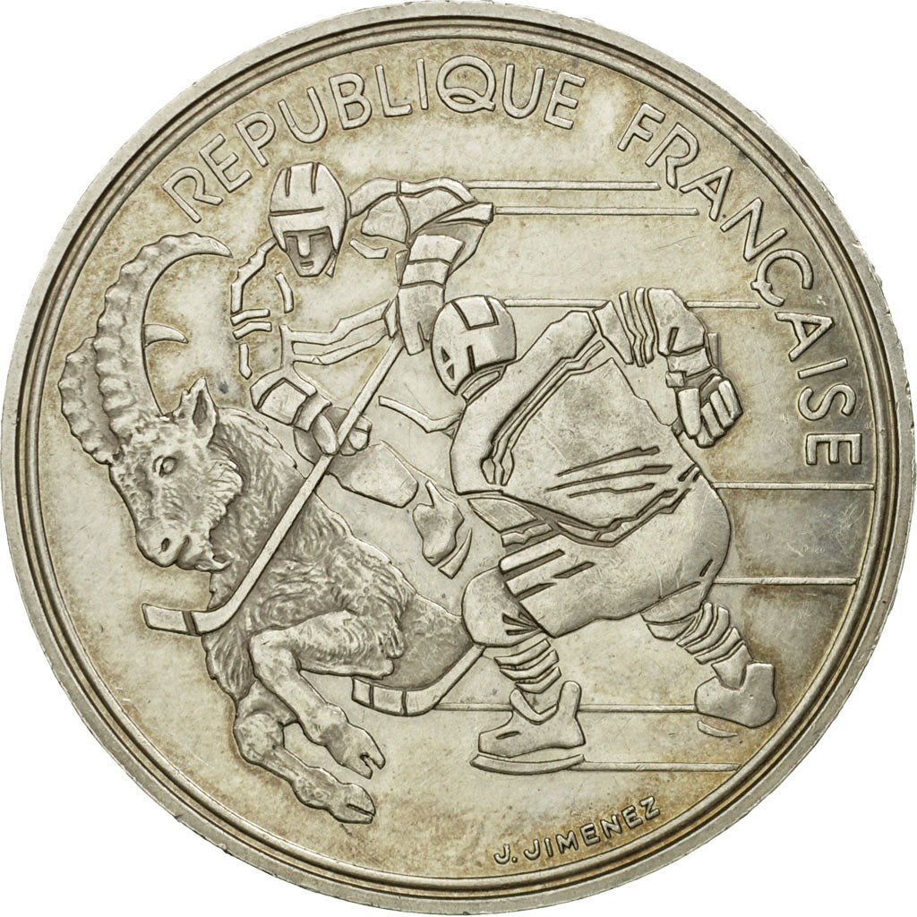 Coin, France, 100 Francs, 1991, EF(40-45), Silver, KM:993