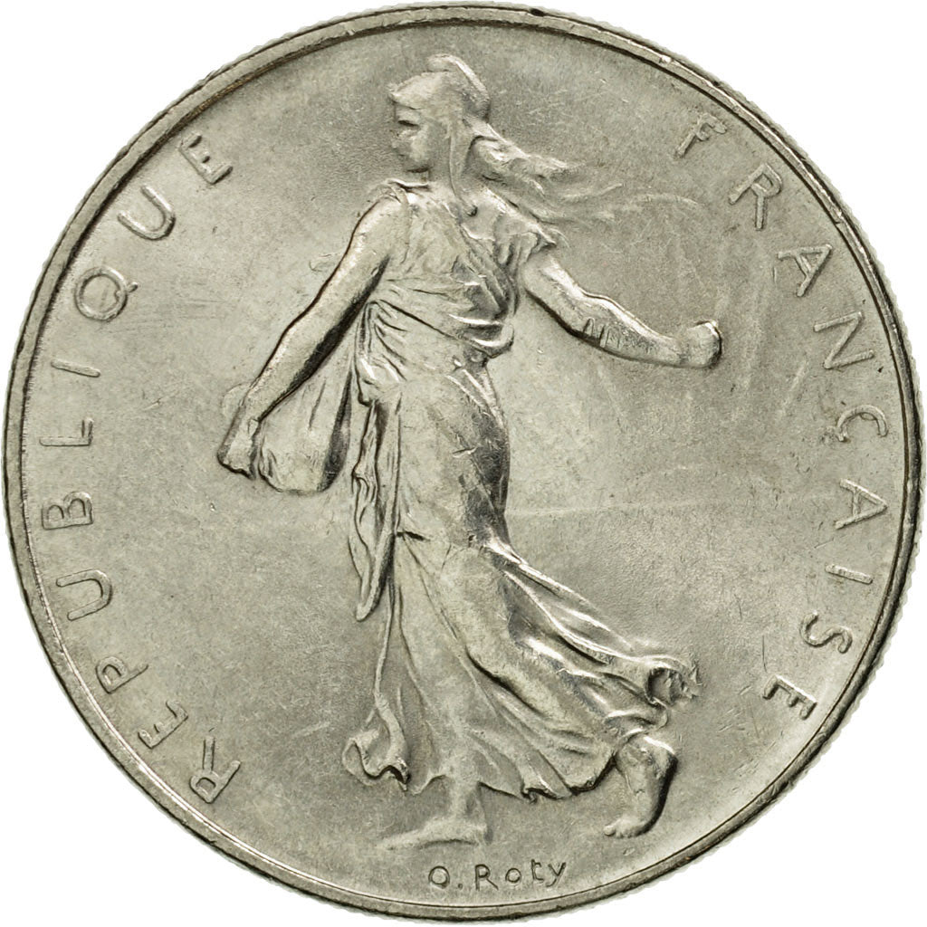 Coin, France, Semeuse, Franc, 1999, Paris, MS(63), Nickel, KM:925.1, Le