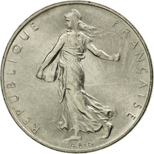 Coin, France, Semeuse, Franc, 1999, Paris, MS(63), Nickel, KM:925.1, Le