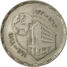 Coin, Egypt, 5 Piastres, 1973/AH1393, EF(40-45), Copper-nickel, KM:437