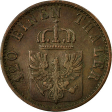 Coin, German States, PRUSSIA, Wilhelm I, 3 Pfennig, 1868, Berlin, EF(40-45)