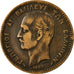 Coin, Greece, George I, 10 Lepta, 1882, VF(30-35), Copper, KM:55