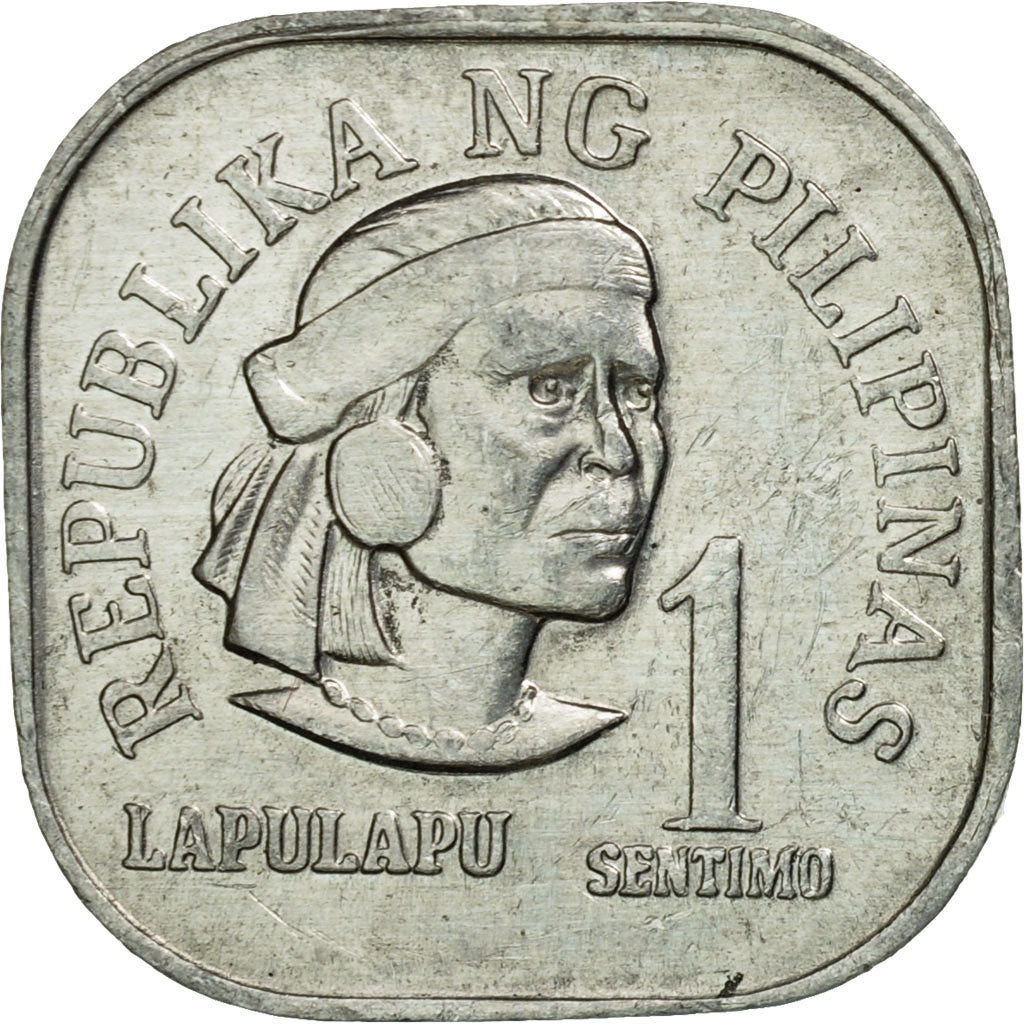 Coin, Philippines, Sentimo, 1976, MS(60-62), Aluminum, KM:205