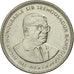 Moneda, Mauricio, 1/2 Rupee, 1991, EBC+, Níquel chapado en acero, KM:54