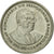 Moneta, Mauritius, 20 Cents, 1993, EF(40-45), Nickel platerowany stalą, KM:53
