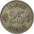 Monnaie, Iceland, 25 Aurar, 1967, SUP, Copper-nickel, KM:11