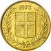 Coin, Iceland, 50 Aurar, 1973, EF(40-45), Nickel-brass, KM:17