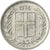 Coin, Iceland, 10 Aurar, 1974, AU(55-58), Aluminum, KM:10a