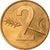Moneda, Suiza, 2 Rappen, 1974, Bern, MBC, Bronce, KM:47