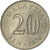 Moneta, Malesia, 20 Sen, 1976, Franklin Mint, SPL-, Rame-nichel, KM:4