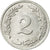 Coin, Tunisia, 2 Millim, 1960, Paris, MS(60-62), Aluminum, KM:281