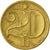 Moneda, Checoslovaquia, 20 Haleru, 1974, MBC, Níquel - latón, KM:74