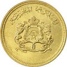 Monnaie, Maroc, al-Hassan II, 10 Santimat, 1974/AH1394, Paris, TTB