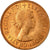 Coin, Great Britain, Elizabeth II, 1/2 Penny, 1967, AU(55-58), Bronze, KM:896