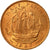 Coin, Great Britain, Elizabeth II, 1/2 Penny, 1967, AU(55-58), Bronze, KM:896