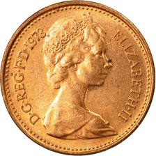 Moneta, Gran Bretagna, Elizabeth II, 1/2 New Penny, 1973, SPL-, Bronzo, KM:914
