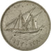 Moneda, Kuwait, Jabir Ibn Ahmad, 100 Fils, AH 1382/1962, MBC, Cobre - níquel