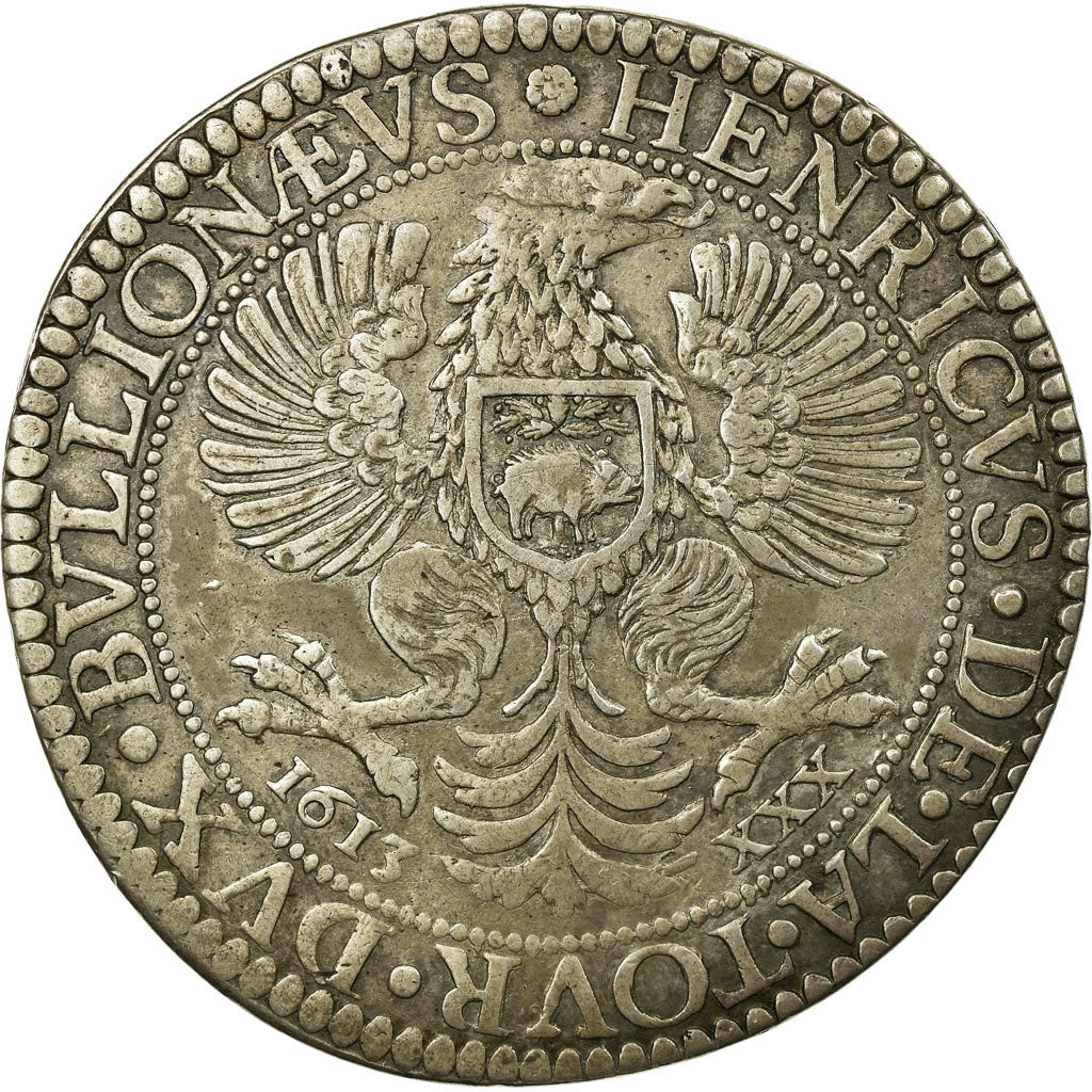 Coin, FRENCH STATES, BOUILLON & SEDAN, ECU, 30 Sous, 1613, Sedan, AU(50-53)