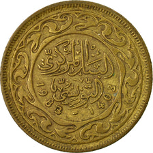 Coin, Tunisia, 50 Millim, 1983/AH1403, Paris, EF(40-45), Brass, KM:308