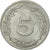 Coin, Tunisia, 5 Millim, 1983, Paris, AU(50-53), Aluminum, KM:282