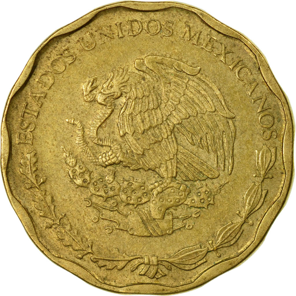 Moneta, Mexico, 50 Centavos, 2005, Mexico City, VF(30-35), Aluminium-Brąz