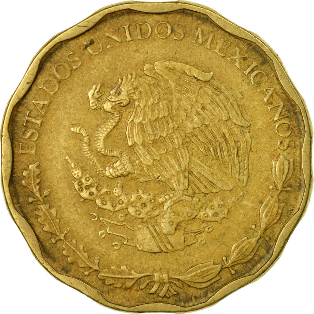 Moneta, Messico, 50 Centavos, 2001, Mexico City, MB+, Alluminio-bronzo, KM:549
