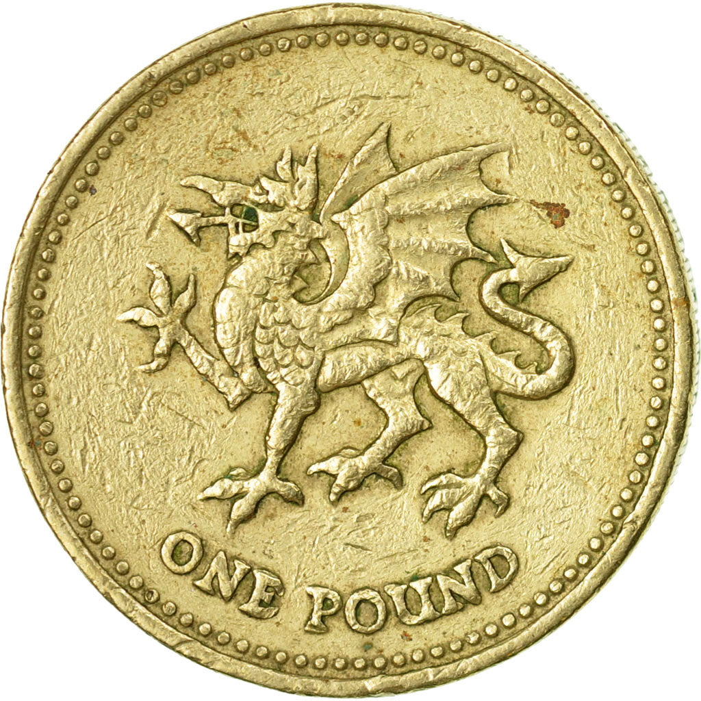 Münze, Großbritannien, Elizabeth II, Pound, 1995, S, Nickel-brass, KM:969