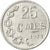 Munten, Luxemburg, Jean, 25 Centimes, 1972, ZF+, Aluminium, KM:45a.1