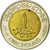 Moneta, Egitto, Pound, 2006/AH1427, Cairo, MB+, Bi-metallico, KM:940