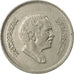 Coin, Jordan, Hussein, 50 Fils, 1/2 Dirham, 1994/AH1404, VF(30-35)