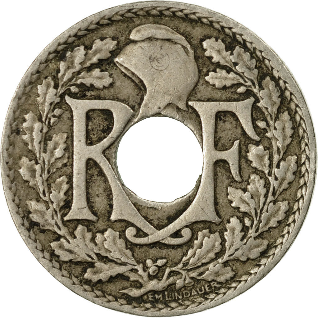 Coin, France, Lindauer, 10 Centimes, 1923, Poissy, VF(20-25), Copper-nickel