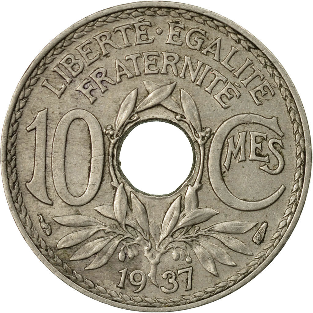 Coin, France, Lindauer, 10 Centimes, 1931, Paris, EF(40-45), Copper-nickel