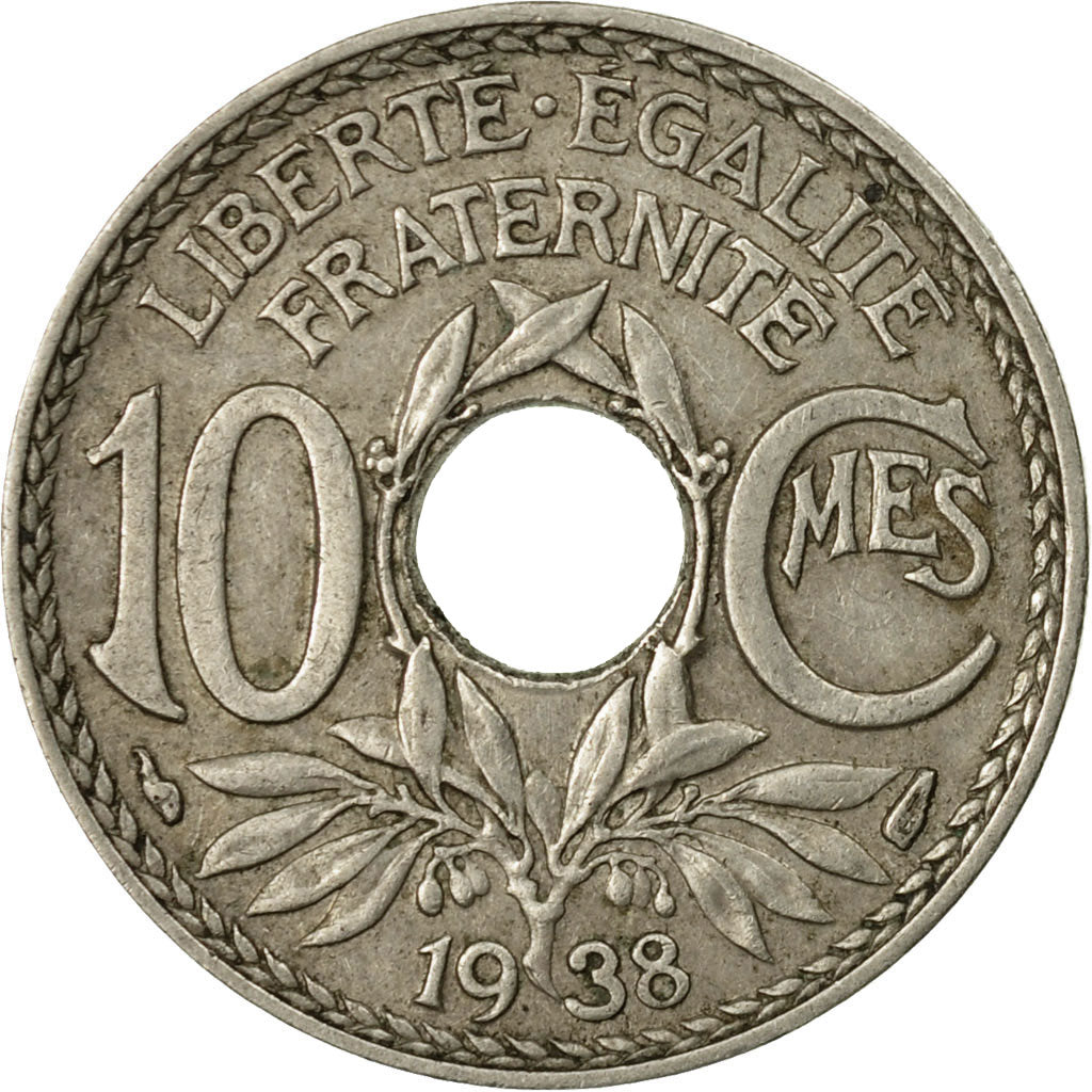 Coin, France, Lindauer, 10 Centimes, 1931, Paris, VF(30-35), Copper-nickel