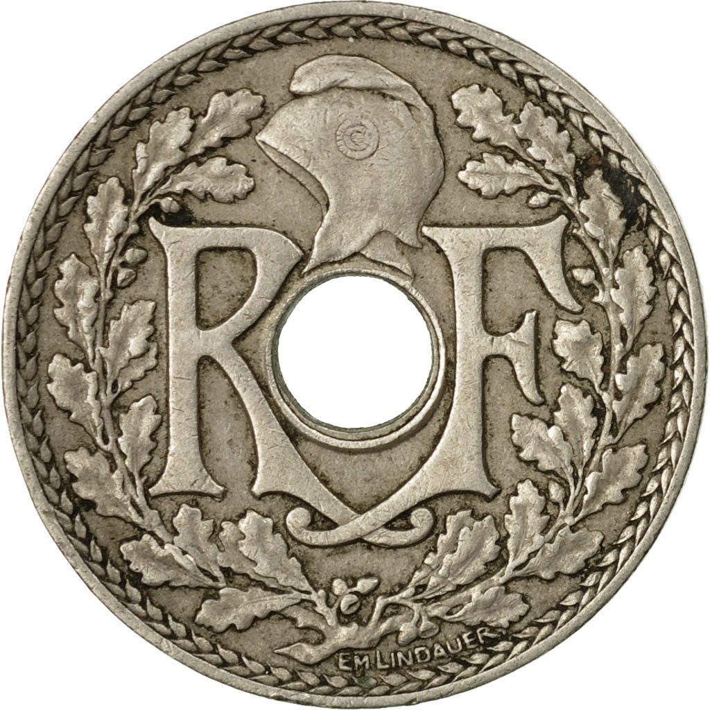 Moneta, Francja, Lindauer, 10 Centimes, 1937, Paris, VF(30-35), Miedź-Nikiel