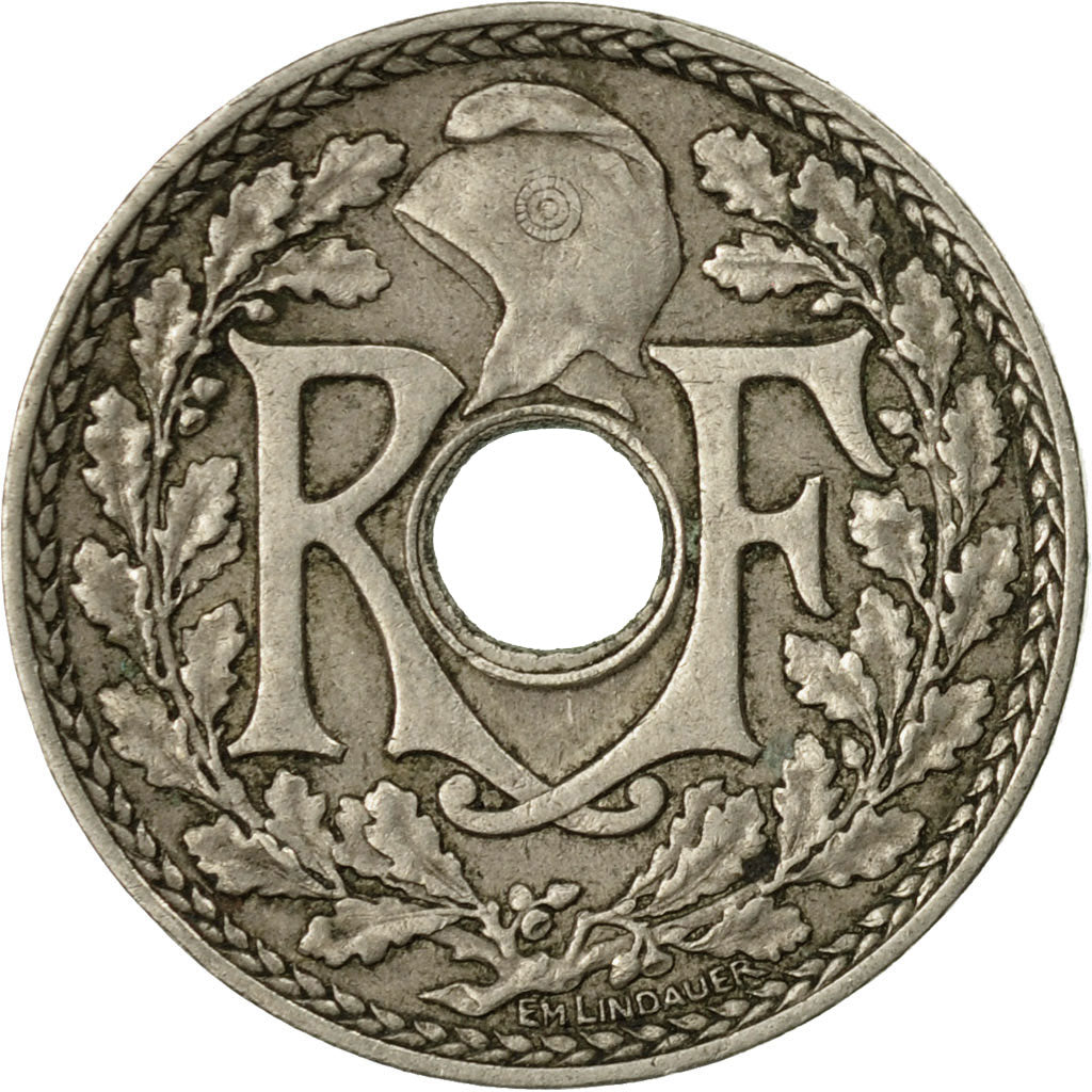 Moneta, Francja, Lindauer, 10 Centimes, 1938, Paris, VF(30-35), Miedź-Nikiel