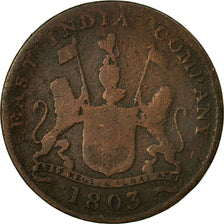 Coin, INDIA-BRITISH, MADRAS PRESIDENCY, 5 Cash, 1 Falus, 1803, Soho Mint