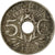 Moneda, Francia, Lindauer, 5 Centimes, 1926, Paris, BC, Cobre - níquel, KM:875