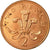 Monnaie, Grande-Bretagne, Elizabeth II, 2 Pence, 2003, B+, Copper Plated Steel