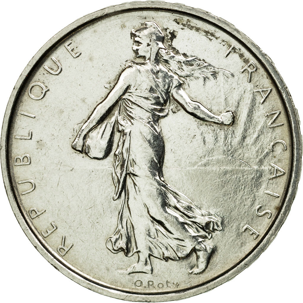 Coin, France, Semeuse, 5 Francs, 1969, Paris, MS(63), Silver, KM:926
