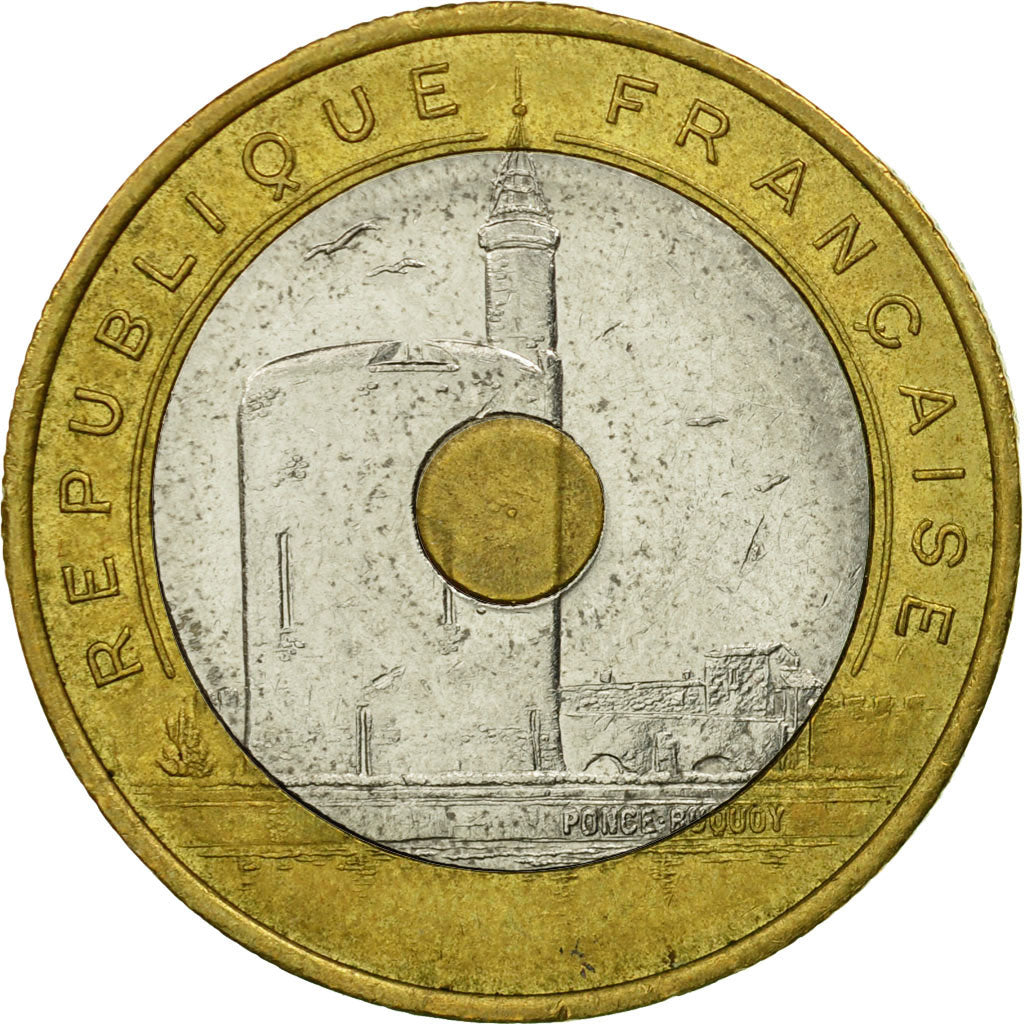 Munten, Frankrijk, Jeux Méditerranéens, 20 Francs, 1993, Paris, ZF