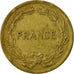 Coin, France, France Libre, 2 Francs, 1944, Philadelphia, VF(30-35), Brass