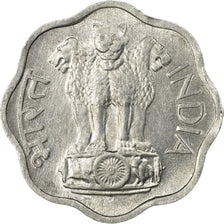 Coin, INDIA-REPUBLIC, 2 Paise, 1972, AU(55-58), Aluminum, KM:13.6
