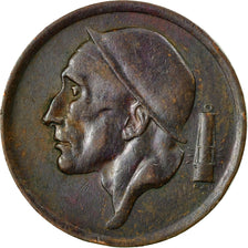 Coin, Belgium, 20 Centimes, 1954, MS(60-62), Bronze, KM:147.1
