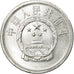 Coin, CHINA, PEOPLE'S REPUBLIC, 2 Fen, 1984, MS(63), Aluminum, KM:2