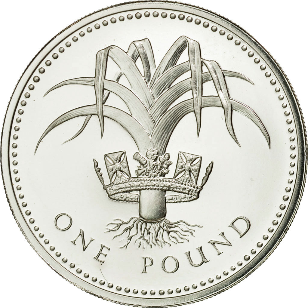 Coin, Great Britain, Elizabeth II, Pound, 1985, MS(65-70), Silver, KM:941a