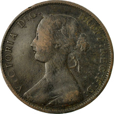 Coin, Great Britain, Victoria, 1/2 Penny, 1862, VF(20-25), Bronze, KM:748.2