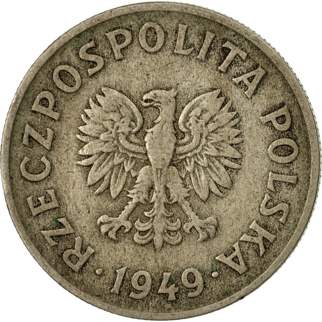 Munten, Polen, 50 Groszy, 1949, Kremnica, FR+, Copper-nickel, KM:44