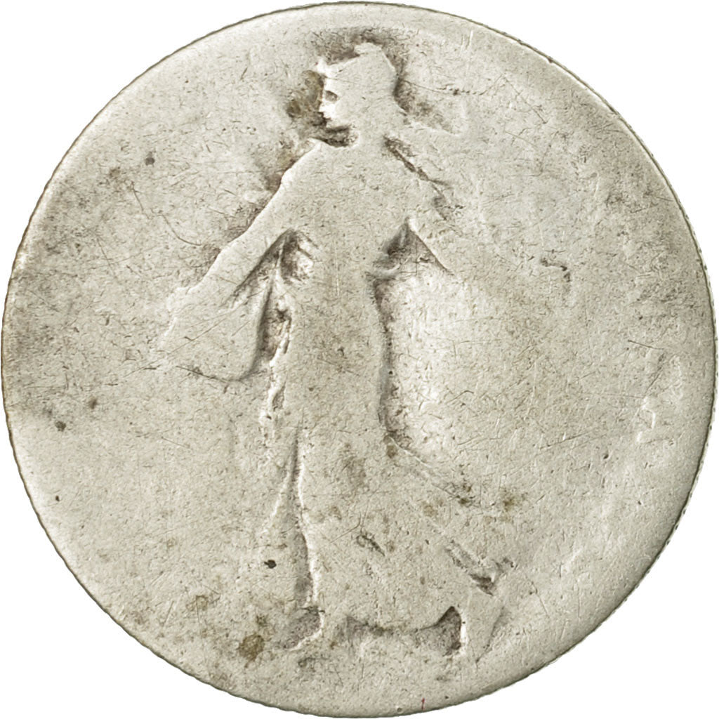 Moneta, Francia, Semeuse, 50 Centimes, 1900, Paris, B, Argento, KM:854