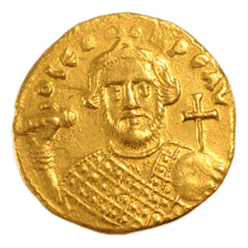 Leontius 695-698, Solidus, Constantinople, AU(50-53), Gold, 4.50